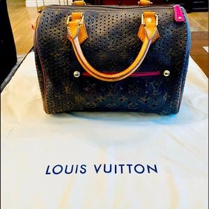 Speedy 30 Perforated Limited Edition in Fuschia